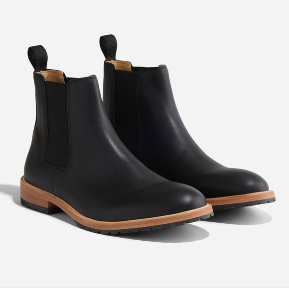 Nisolo Men\'s Marco Everyday Black Chelsea Boot main image 7